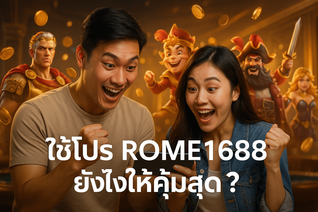 ใช้โปร ROME1688 ยังไงให้คุ้มสุด?