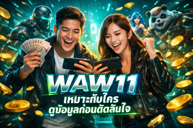 WAW11 เหมาะกับใคร ดูข้อมูลก่อนตัดสินใจ